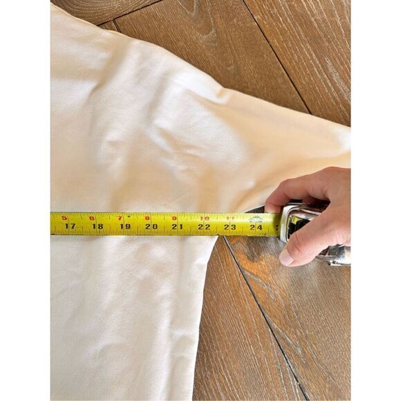 SPANX Women's Perfect Length Top Dolman 3/4 Sleeve Sweatshirt Powder Size  XSmal - Picture 8 of 9